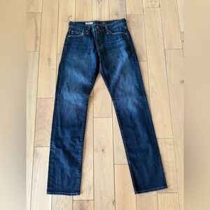 AG Adriano Goldschmied GRADUATE Tailored Leg Denim Blue Jeans Men's 30x34